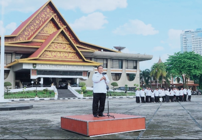 Pj Gubri Minta Seluruh Pejabat Harus Kerja Bertanggungjawab