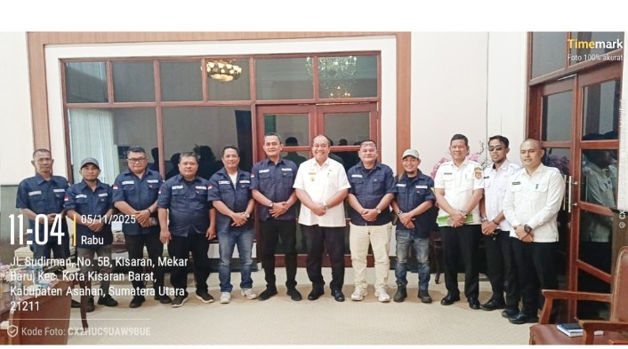 Bupati Asahan Terima Audiensi FORWAKA Asahan