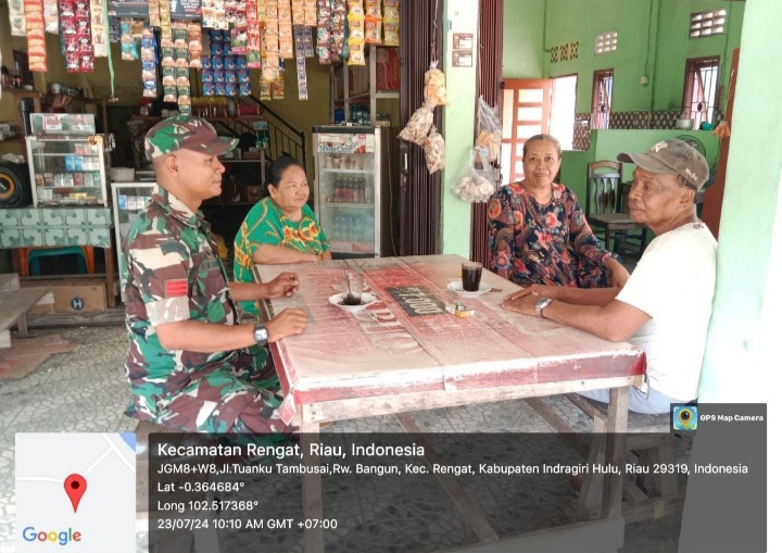 Gerak Komsos Guna Menjalin Keakraban Dan Silaturahmi Bersama Warga Binaan