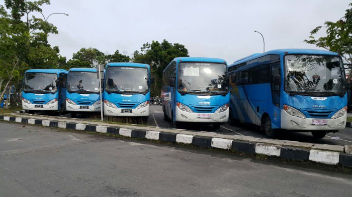 Lima Unit Bus Bantuan Kemenhub Sudah Berada di Terminal AKAP