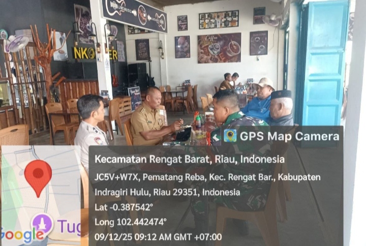 Babinsa Bersama Bhabinkamtibmas  Jalin Komunikasi Erat Dengan Warga Binaan.