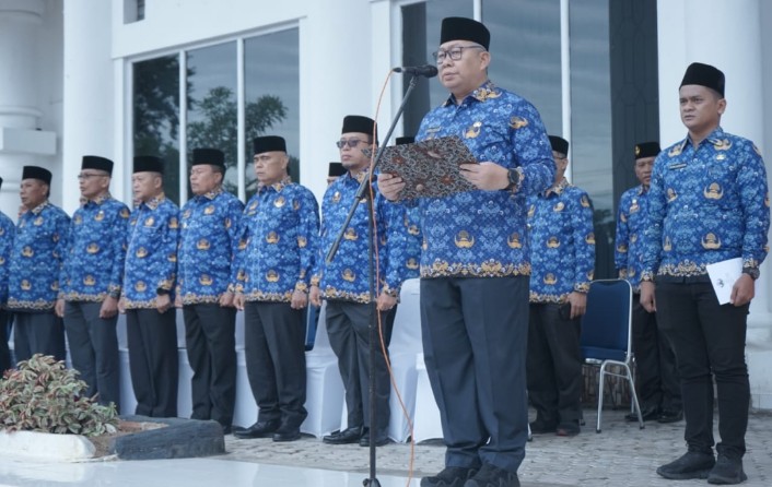 Pemkab Asahan Gelar Upacara Peringatan HUT Ke-53 KORPRI Tahun 2024