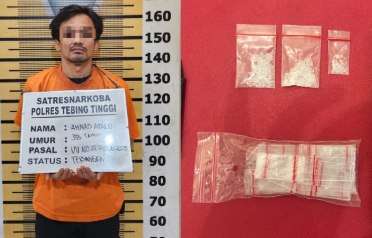 Terkait Sabu, Seorang Pria Ditangkap Satresnarkoba Polres Tebing Tinggi dari Kos-Kosan