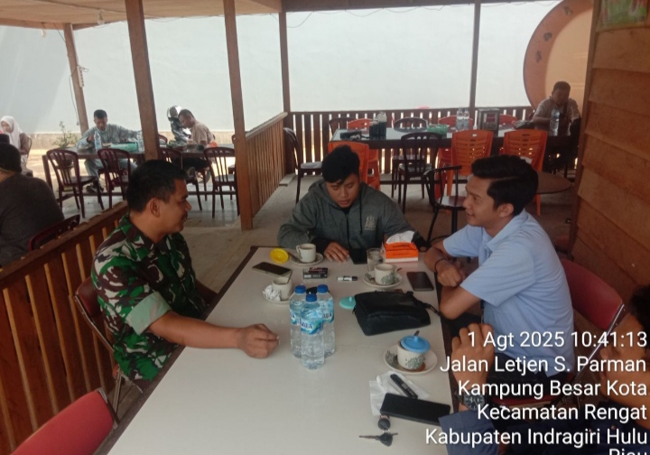 Babisa Koramil 01/Rengat Kodim 0302/inhu.Melaksanakan Komsos Dengan Warga Binaan Agar Tercipta Suasana Nyaman