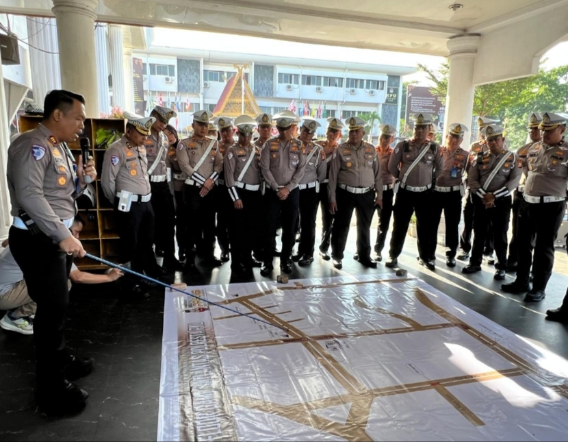 Kolaborasi Ditlantas Polda Riau dan Dishub, Wujudkan Kamseltibcarlantas di Kota Pekanbaru
