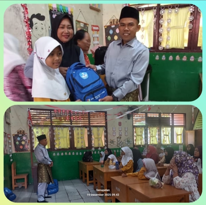 SD Negeri 3 Pekanbaru Bagikan Seragam dan Perlengkapan Sekolah Gratis
