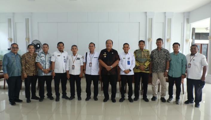 Bupati Asahan Terima Kunjungan Stasiun PPMHKP Tanjung Balai Asahan