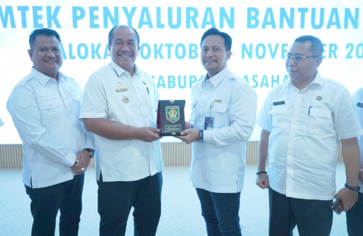 Bupati Asahan Tegaskan Komitmen Pemerintah Dalam Ketahanan Dan Penyaluran Bantuan Pangan