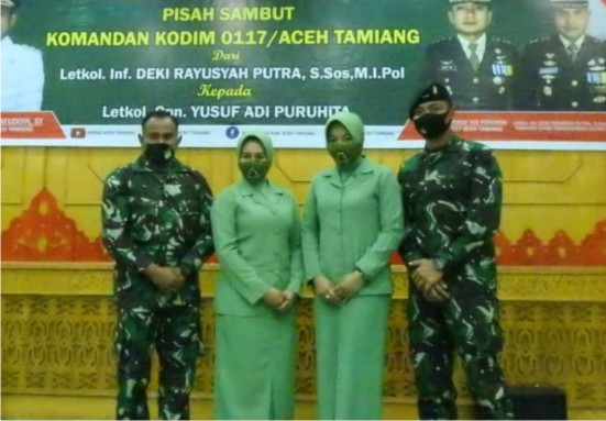Pemkab Aceh Tamiang, Gelar Pisah Sambut Dandim 0117 Aceh Tamiang