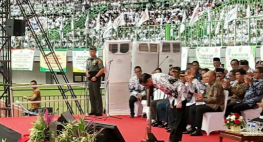 Jokowi : Tanpa Peran Guru, Saya Tidak Akan Menjabat Presiden