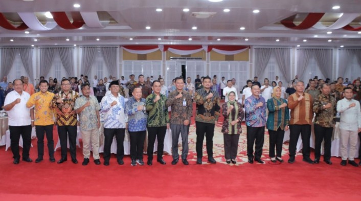 Bupati Asahan Hadiri Rakor Ekonomi Makro Sumut