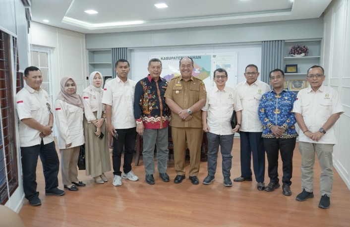 Bupati Asahan Terima Kunjungan Rektor UNA