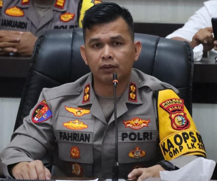 Kapolres Inhu Ingatkan Dan Minta Agar Simpatisan Tetap Jaga Kamtibmas