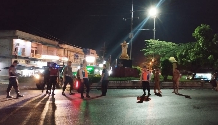 Patroli Skala Besar Malam ke 3 Siaga, Polres Tebing Tinggi Pastikan Keamanan Kota