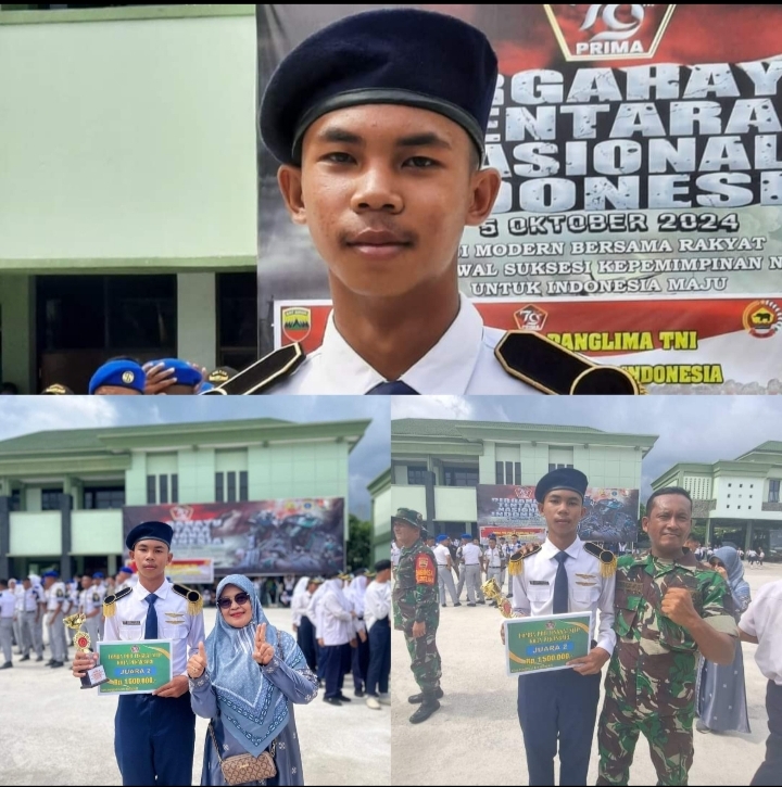 Raih Juara II LOMBA Pasus PBB Tingkat SLTP Kota Pekanbaru 2024