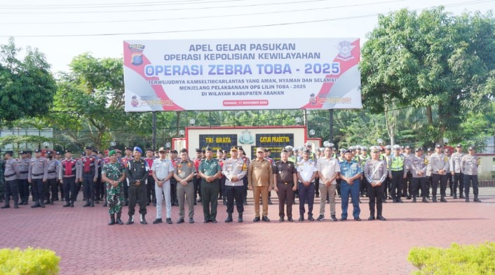 Operasi Zebra Toba 2025 Dimulai, Kapolda Sumut Soroti Kerawanan Lalu Lintas