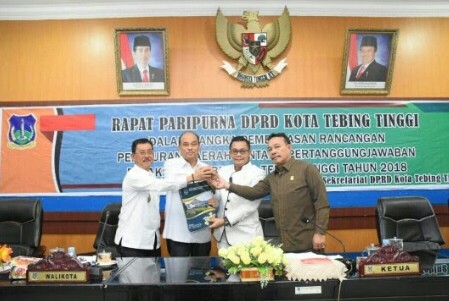 DPRD sepakat Ranperda LKPJ Wali Kota Tebing Tinggi ditingkatkan jadi Perda