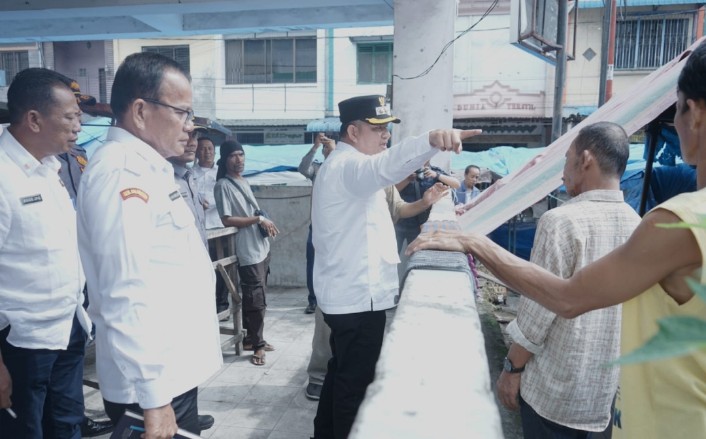 Pemkab Asahan Akan Perbaiki Sarana Dan Prasarana Pasar Inpres Dan Pasar Buah Kisaran