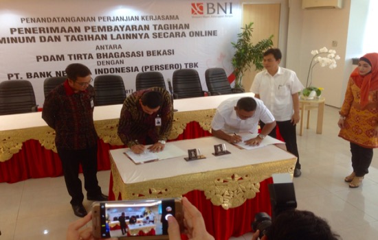 Permudah Pembayaran Rekening, PDAM Gandeng BNI