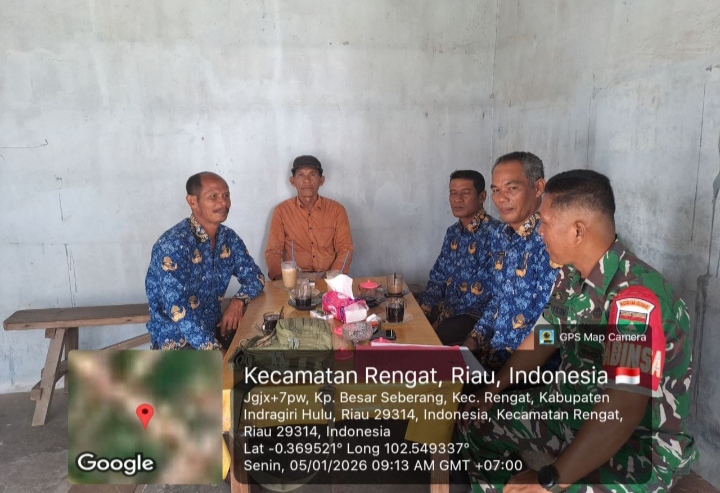 Keaktifan Babinsa Terus Aktif Bersama Aparat Kelurahan Di Wilayah Binaan