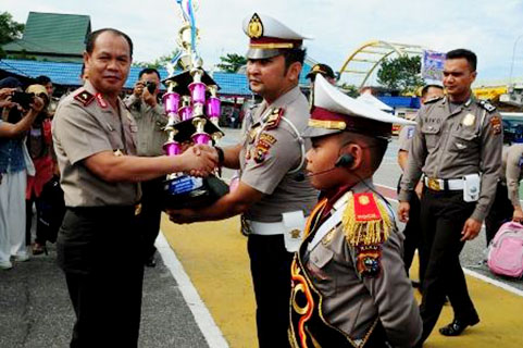 Binaan Polres Bengkalis, Pocil Terbaik di HUT Lantas ke-61