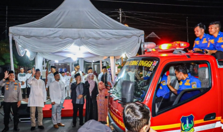 Semarak Idul Adha 1446 H di Tebingtinggi dari Pawai Takbir Hingga Pemotongan Hewan Qurban