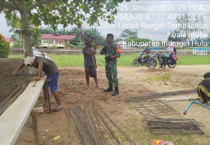 Kedepankan Komsos Babinsa Terus Jalin Hubungan TNI Dan Masyarakat