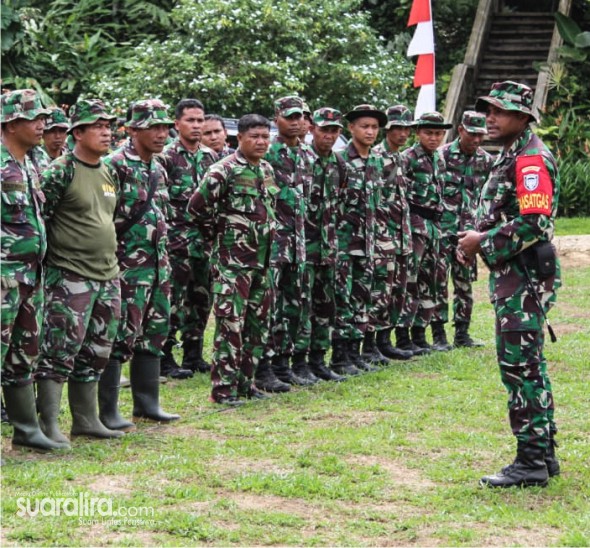 Dandim 0117/Atam Lakukan Briefing Sehari Sebelum Pembukaan TMMD Reguler 105 Tahun .2019