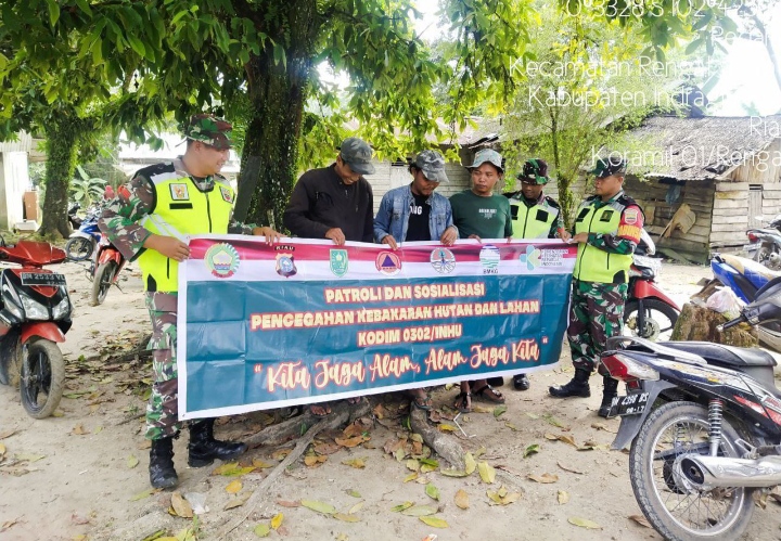 Mengajak Masyarakat Untuk Bekerjasama Dalam Melakukan Patroli Dan Sosialisasi Karhutla