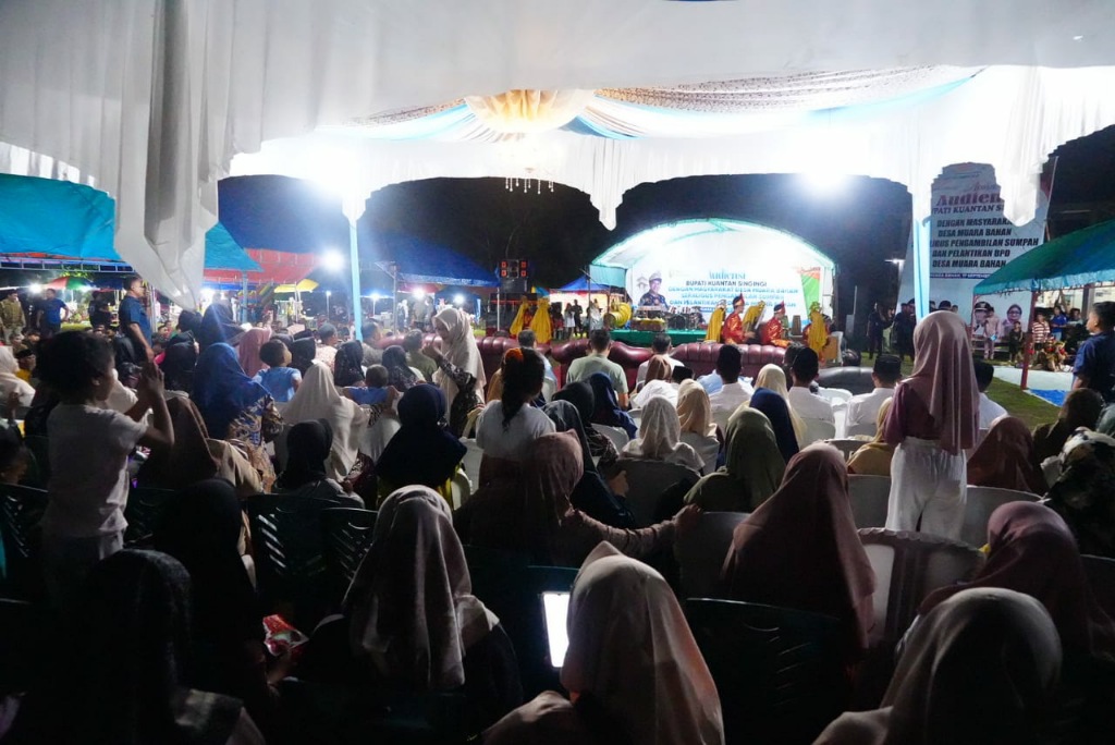 Audiensi Bupati Suhardiman Amby Bersama Masyarakat Desa Muara Bahan Kec. Singingi Hilir