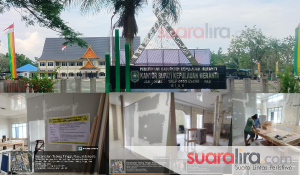 Fantastis! Rehab Kantor Bupati Meranti Setara Bangun Gedung Baru dan Multi Years. Diduga Terjadi Penyelewengan Aturan