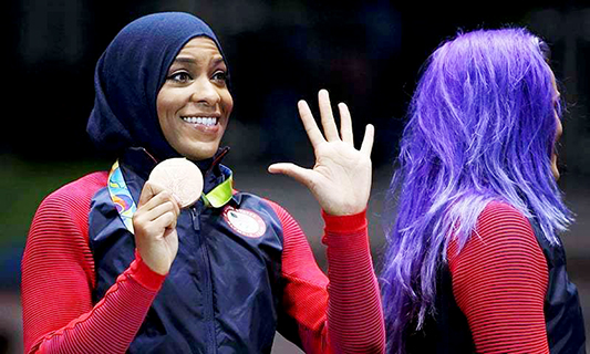 Atlet Muslim-AS Peraih Medali Disambut Warga