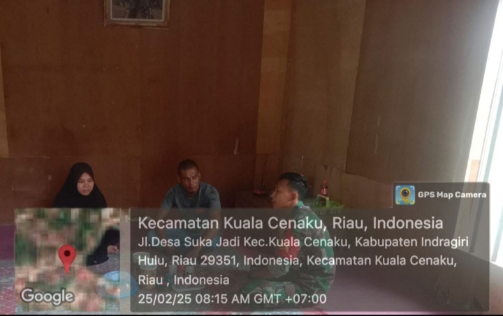 Secara Berkesinambungan, Babinsa Jalin Hubungan Kerja Baik dengan Komsosnya