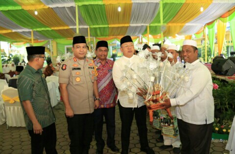 Pemkab Serdang Bedagai Gelar Tepung Tawar Haji 2019