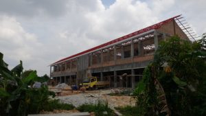 LSM Anti Korupsi  Menilai Gedung Baru SMP Negeri 51 Proyek Asal Jadi