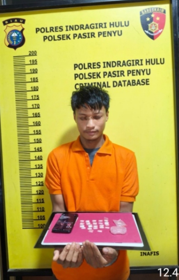 Warga Jalan Elak Simpan 22 Paket Sabu Dikantong Celana Dibekuk Polisi