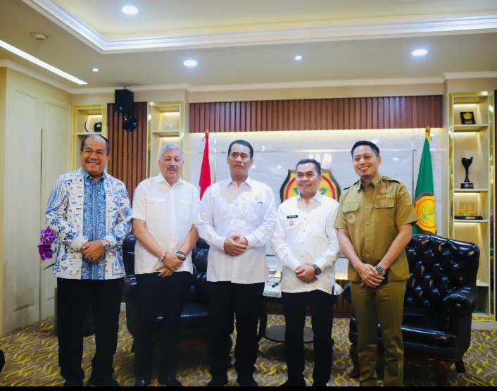 Asahan Menuju Lumbung Pangan, Mentan Dukung Cetak Sawah Baru Dan Optimalisasi Pertanian
