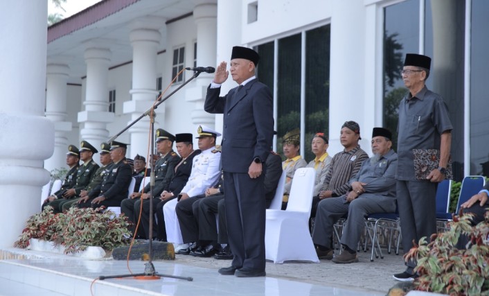 Bupati Asahan Pimpin Upacara Hari Kelahiran Pancasila