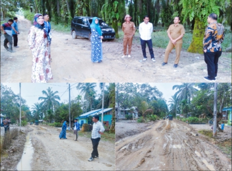 Tanggapi Laporan Masyarakat,  Komisi IV DPRK Aceh Tamiang Tinjau Jalan Rusak