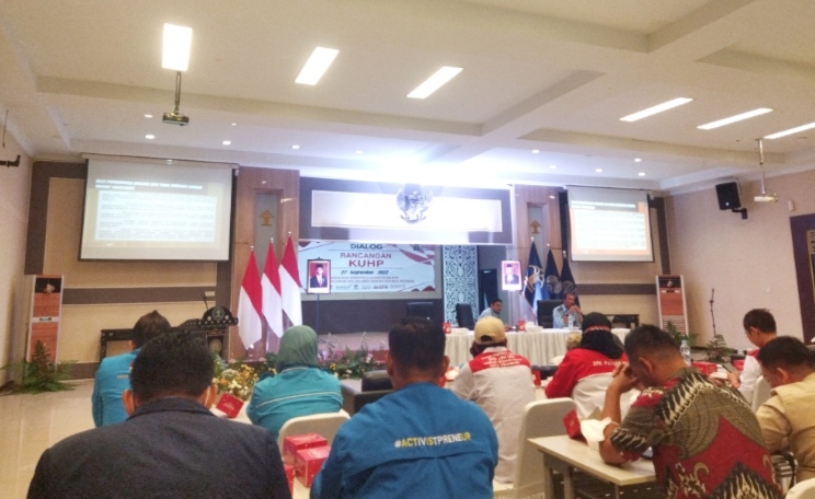 Kanwil Kemenkumham Undang DPD KNPI Riau Bahas R-KUHP, Semangat Partisipasi Publik