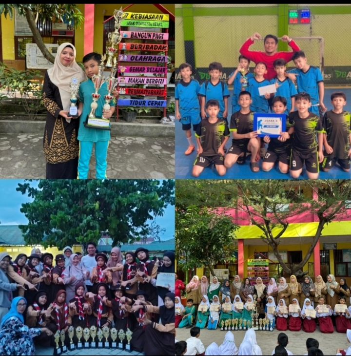 Hebat Prestasi SDN 67 Raih Berbagai Hadiah dan Piala bergilir