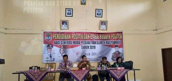 Kesbangpol  Musi Rawas Sosialisasikan Pendidikan Politik dan Etika Budaya