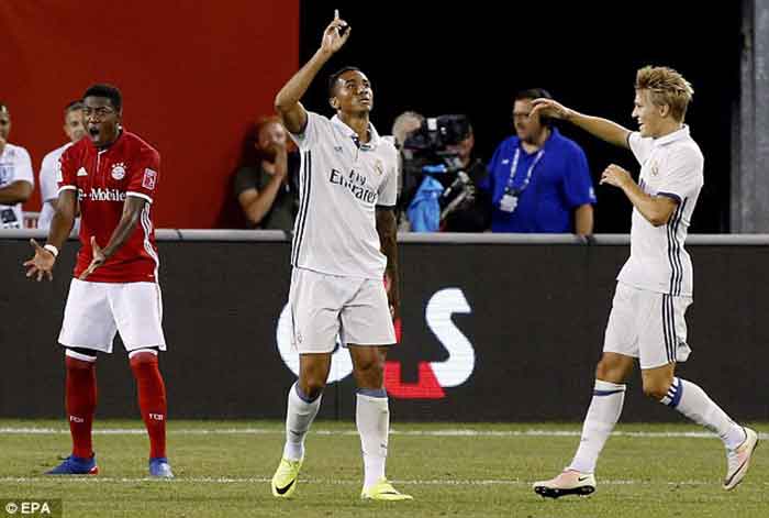 Gol Tunggal Danilo Bawa Madrid Tekuk Muenchen