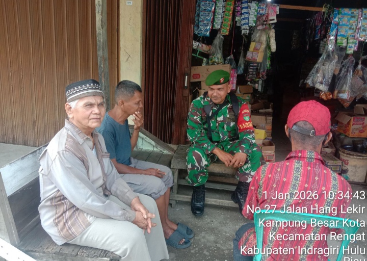 Hubungan Mitra Karib Harus Selalu Cermibkan Keakraban Antara Babinsa Dengan Warga Binaan