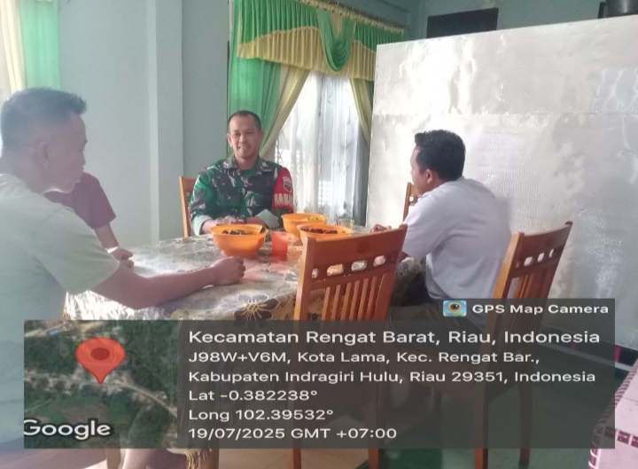 Mengenal Warga Lebih Dekat Babinsa Gunakan Komsos Sebagai Medianya