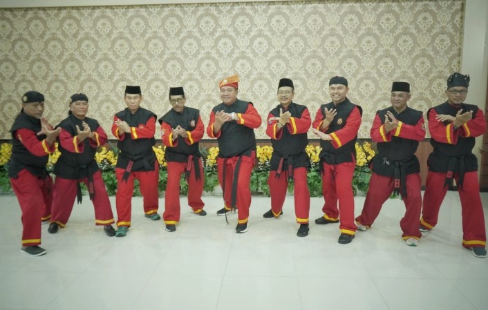 Momentum Milad Muhammadiyah Ke-113, Tapak Suci Kukuhkan Bupati Asahan Sebagai Pendekar Madya