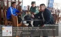 Pecahkan Masalah Selalu Tercapai Melalui Komsos Lewat Ngopi Bareng Di Hari Libur Oleh Babinsa.