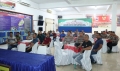 Polres Asahan Ikuti Zoom Meeting Dan Buka Puasa Bersama Dengan Awak Media Kabupaten Asahan