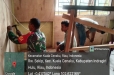 Babinsa Ajak Warga Untuk Lakukan Kegiatan Dalam Pemeliharaan Fasilitas Desa