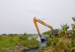 Genangan di Bagansiapiapi Mulai Cepat Surut, 2 Excavator Dikerahkan PUPR Rohil